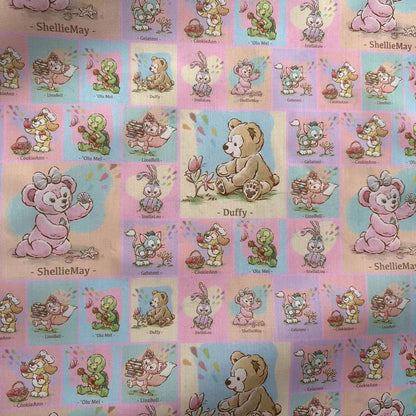 printed fabric 140x50cm