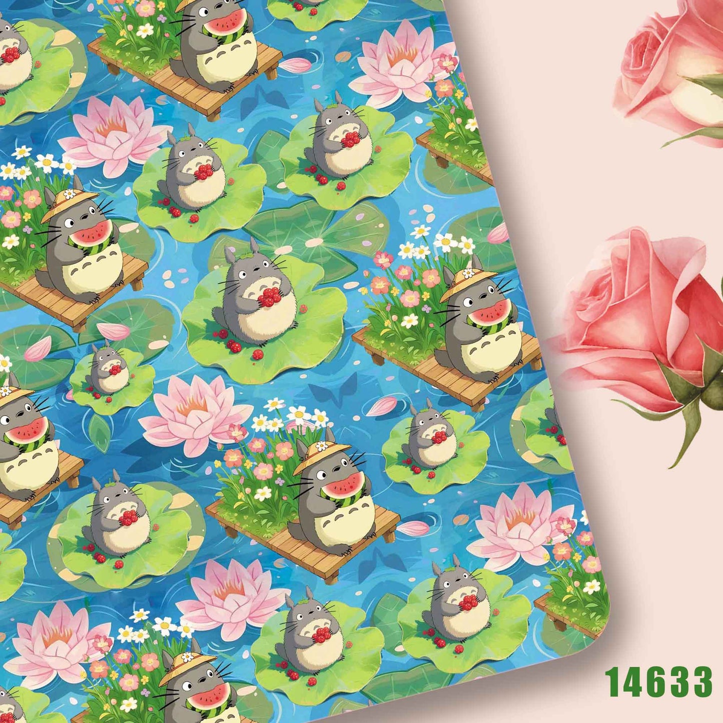 printed fabric 140x50cm14626