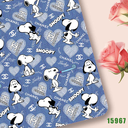 printed fabric 140x50cm15961