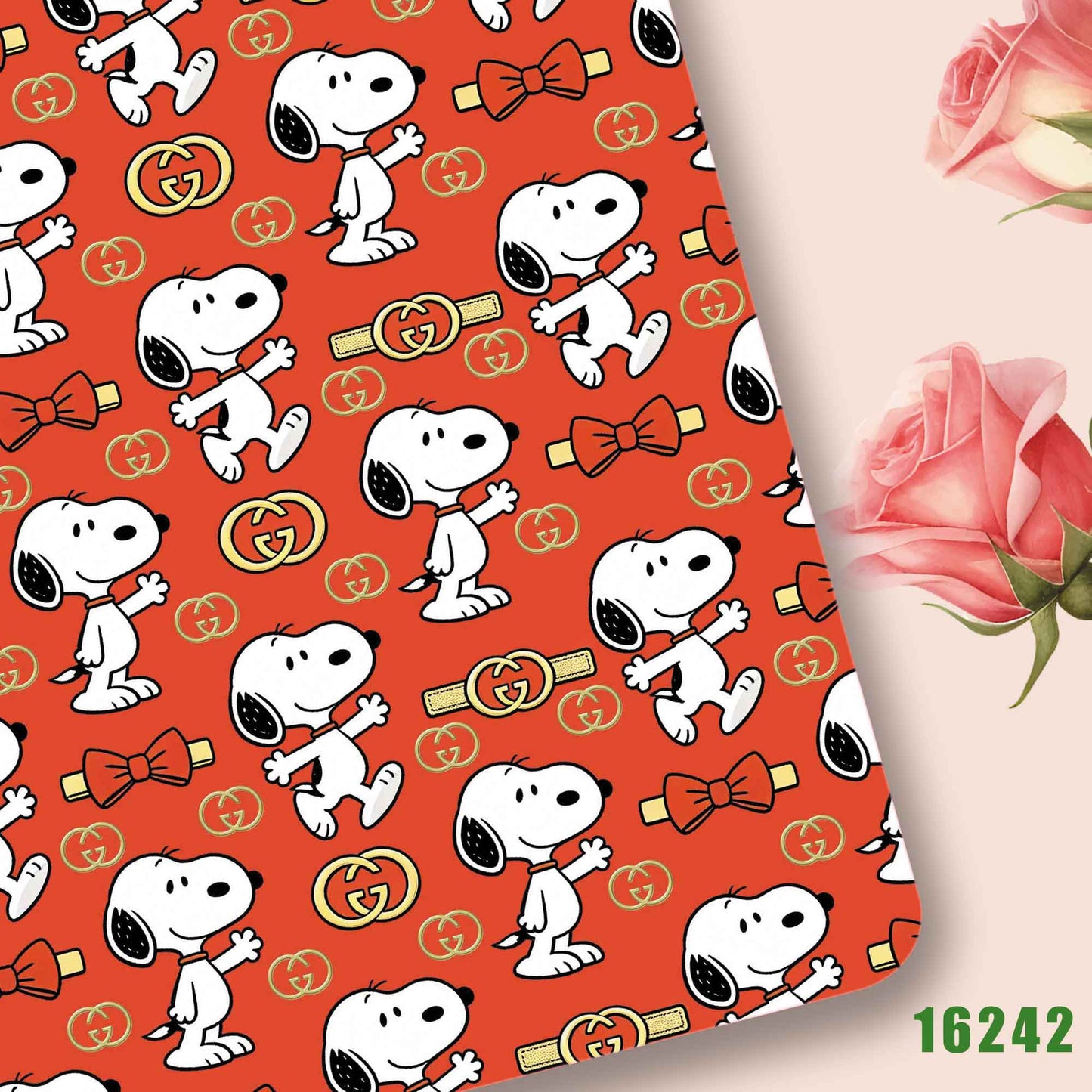 printed fabric 140x50cm16235