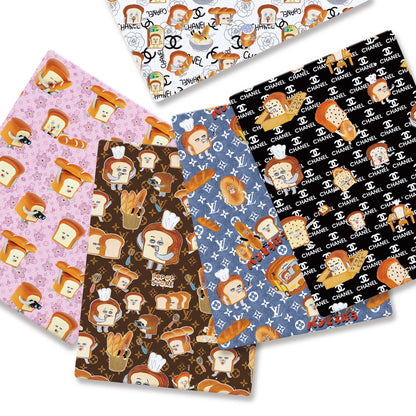 printed fabric 140x50cm51958