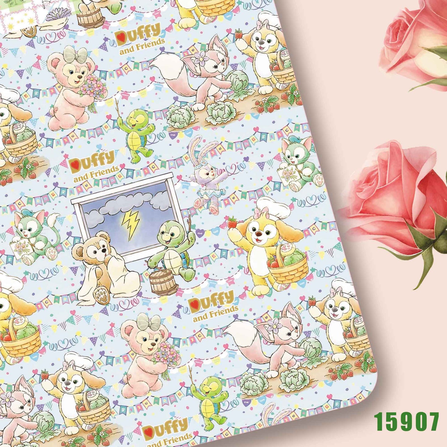 printed fabric 140x50cm15903