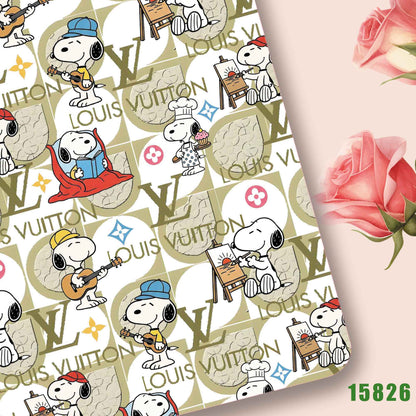 printed fabric 140x50cm15825