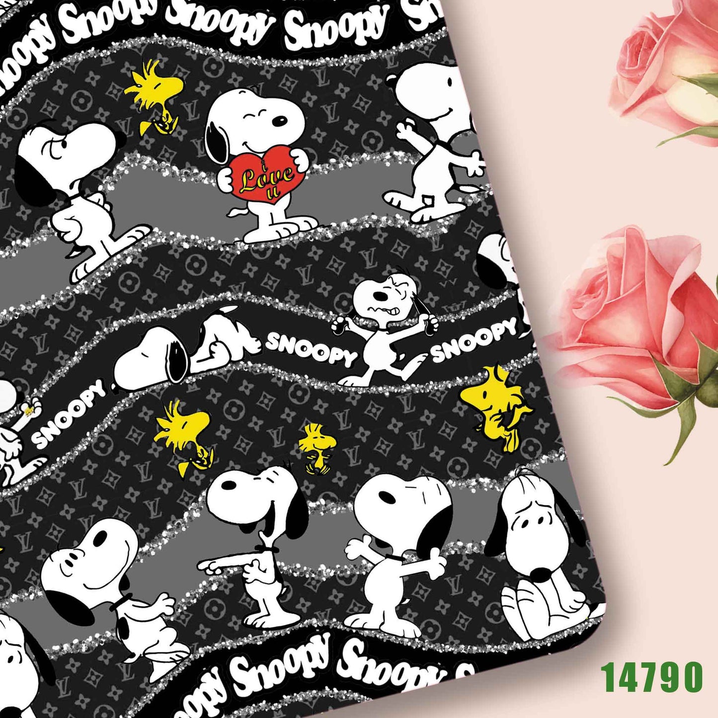 printed fabric 140x50cm14798