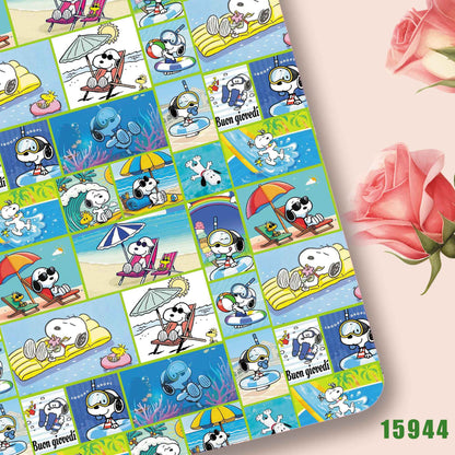 printed fabric 140x50cm15935
