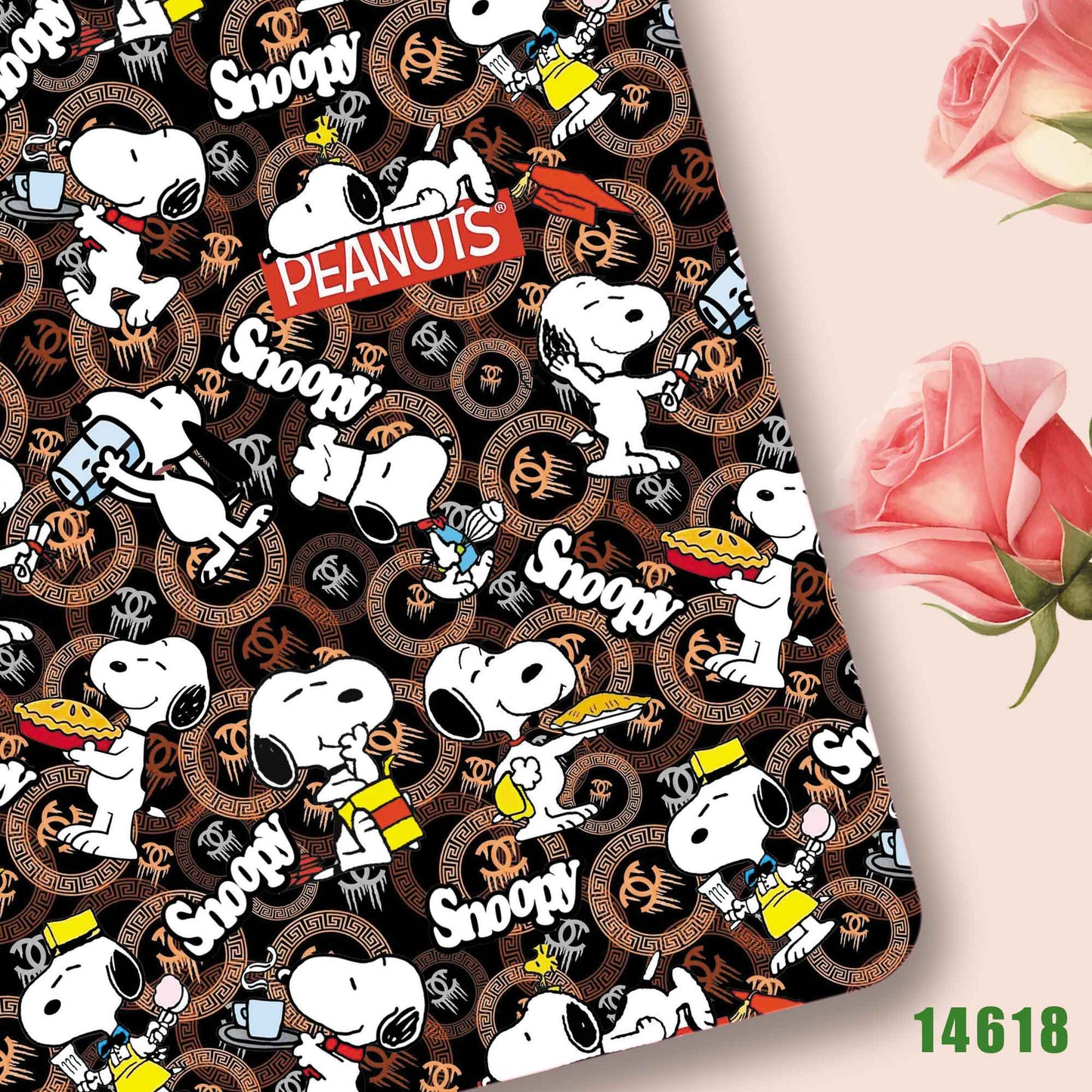 printed fabric 140x50cm14616