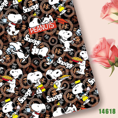 printed fabric 140x50cm14616