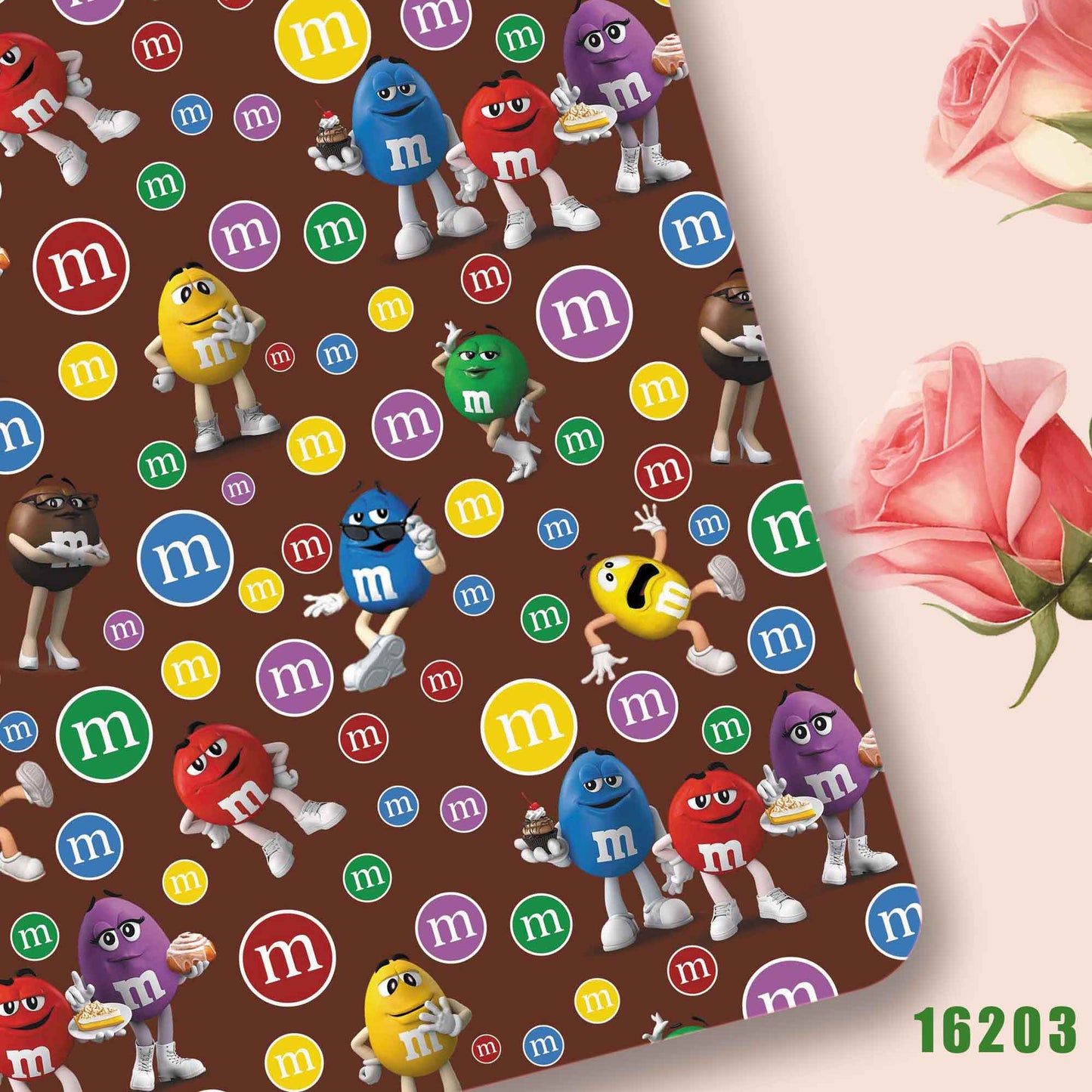 printed fabric 140x50cm16195