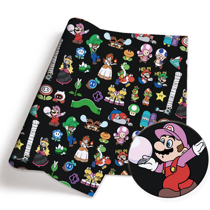 printed fabric 140x50cm