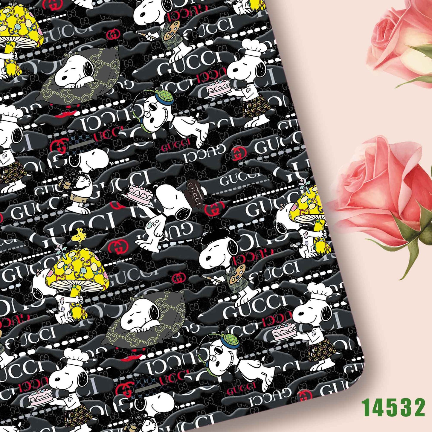 printed fabric 140x50cm14532