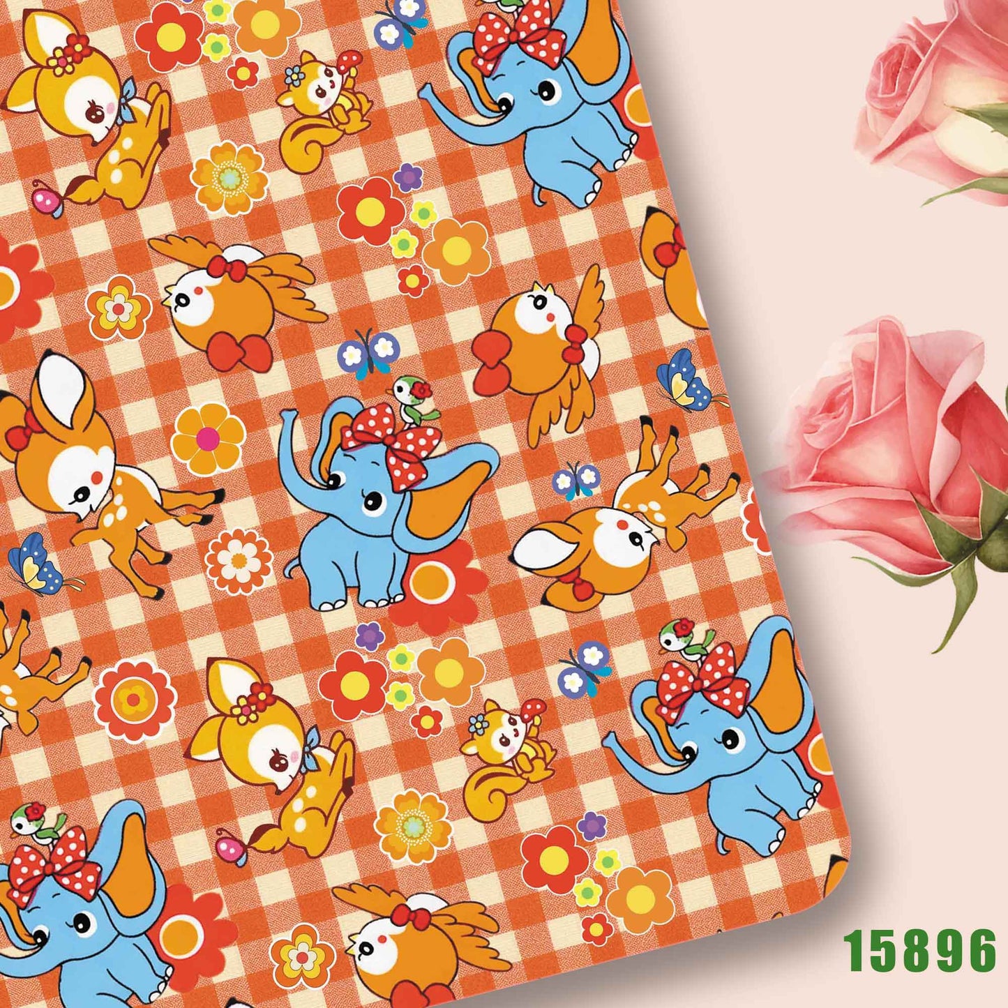 printed fabric 140x50cm15890