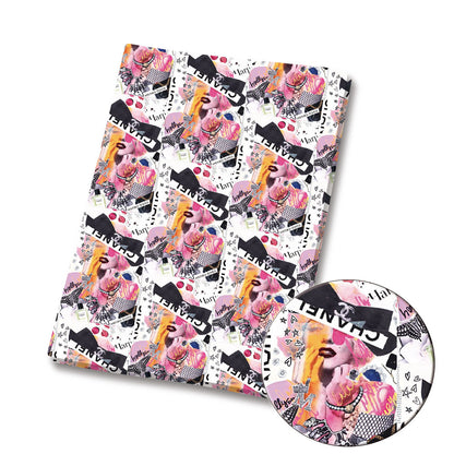 printed fabric 140x50cm