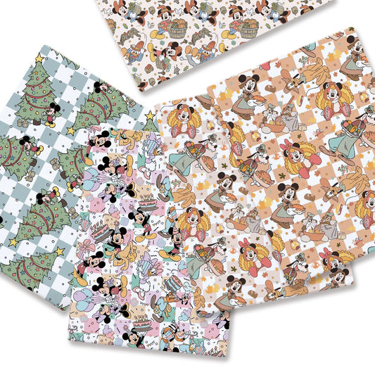 printed fabric 140x50CM
