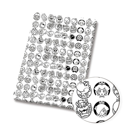 printed fabric 140x50cm