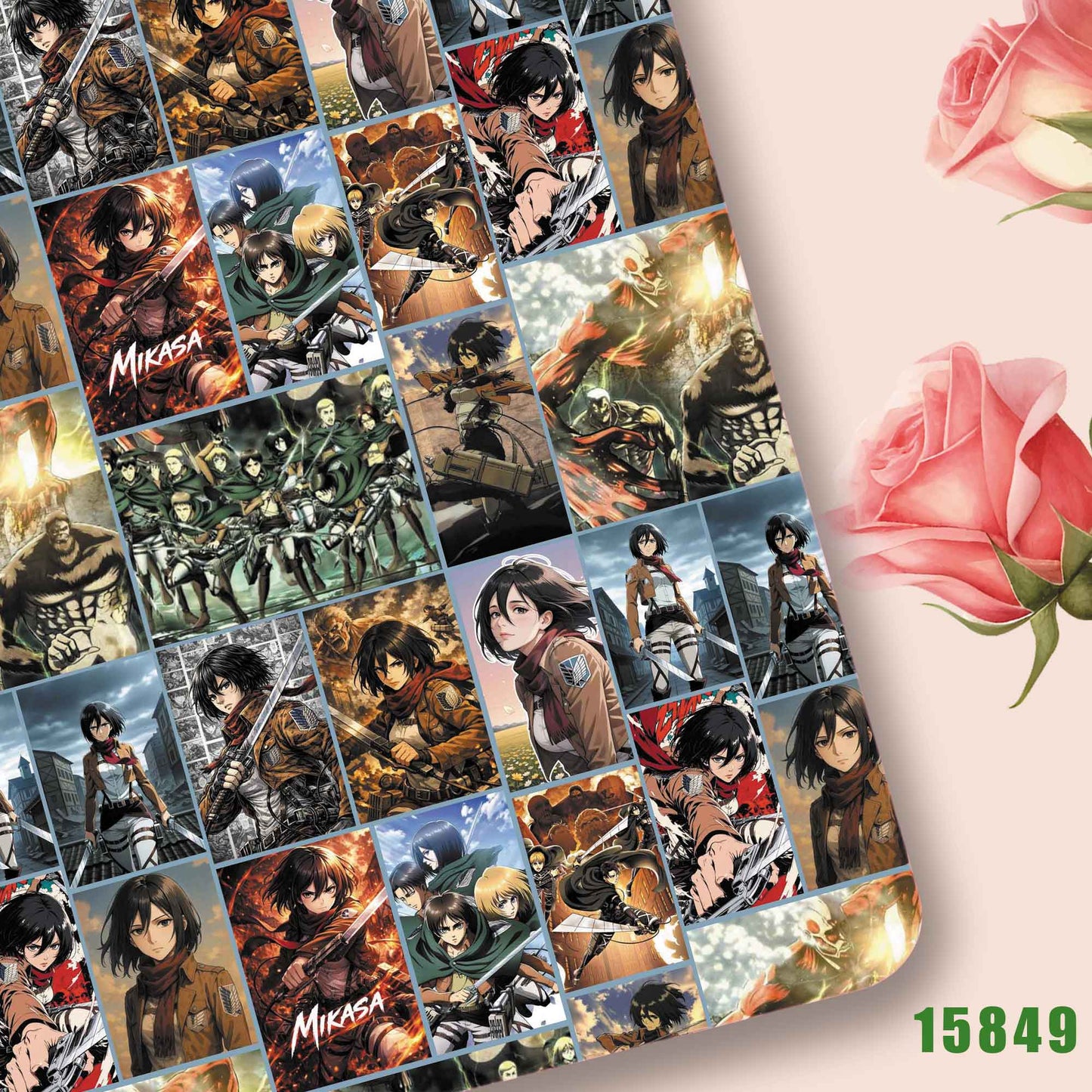 printed fabric 140x50cm15849
