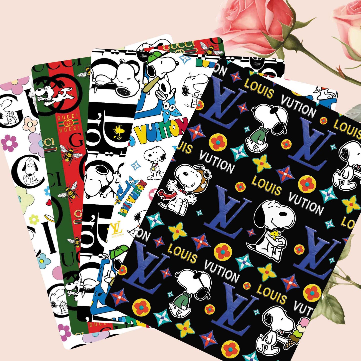 printed fabric 140x50cm15501