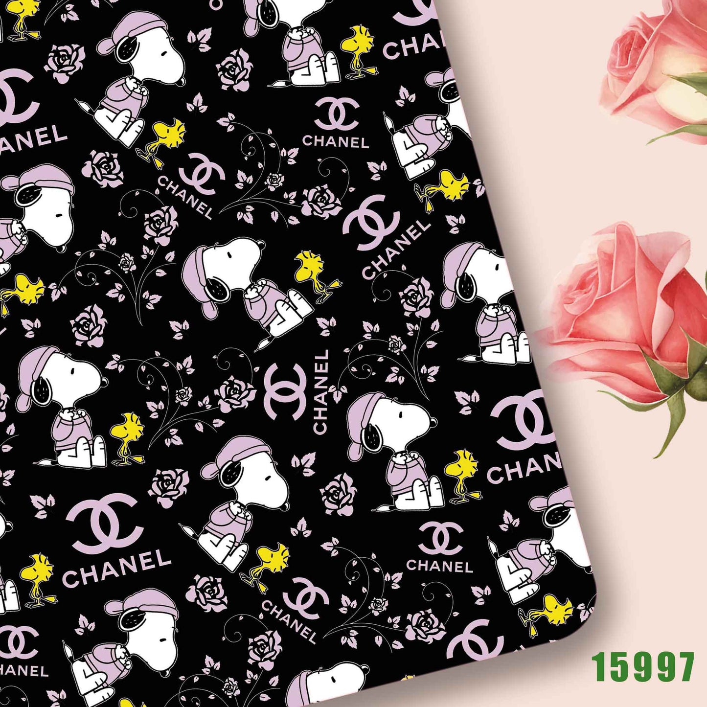 printed fabric 140x50cm15991