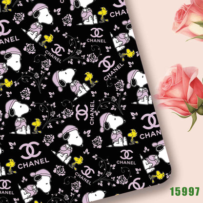 printed fabric 140x50cm15991