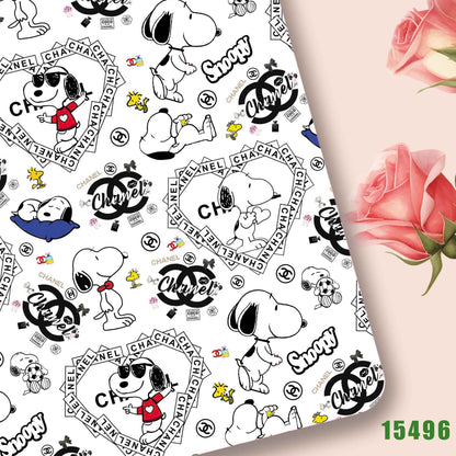printed fabric 140x50cm15491