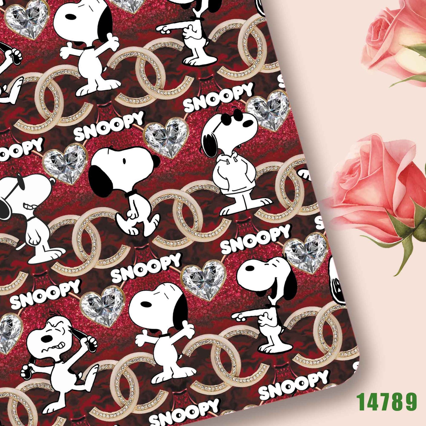 printed fabric 140x50cm14798