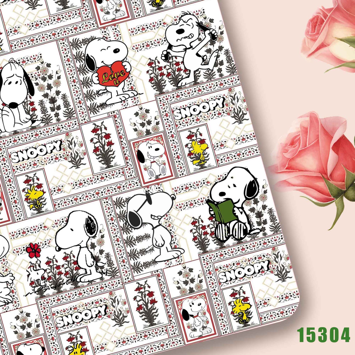 printed fabric 140x50cm15332
