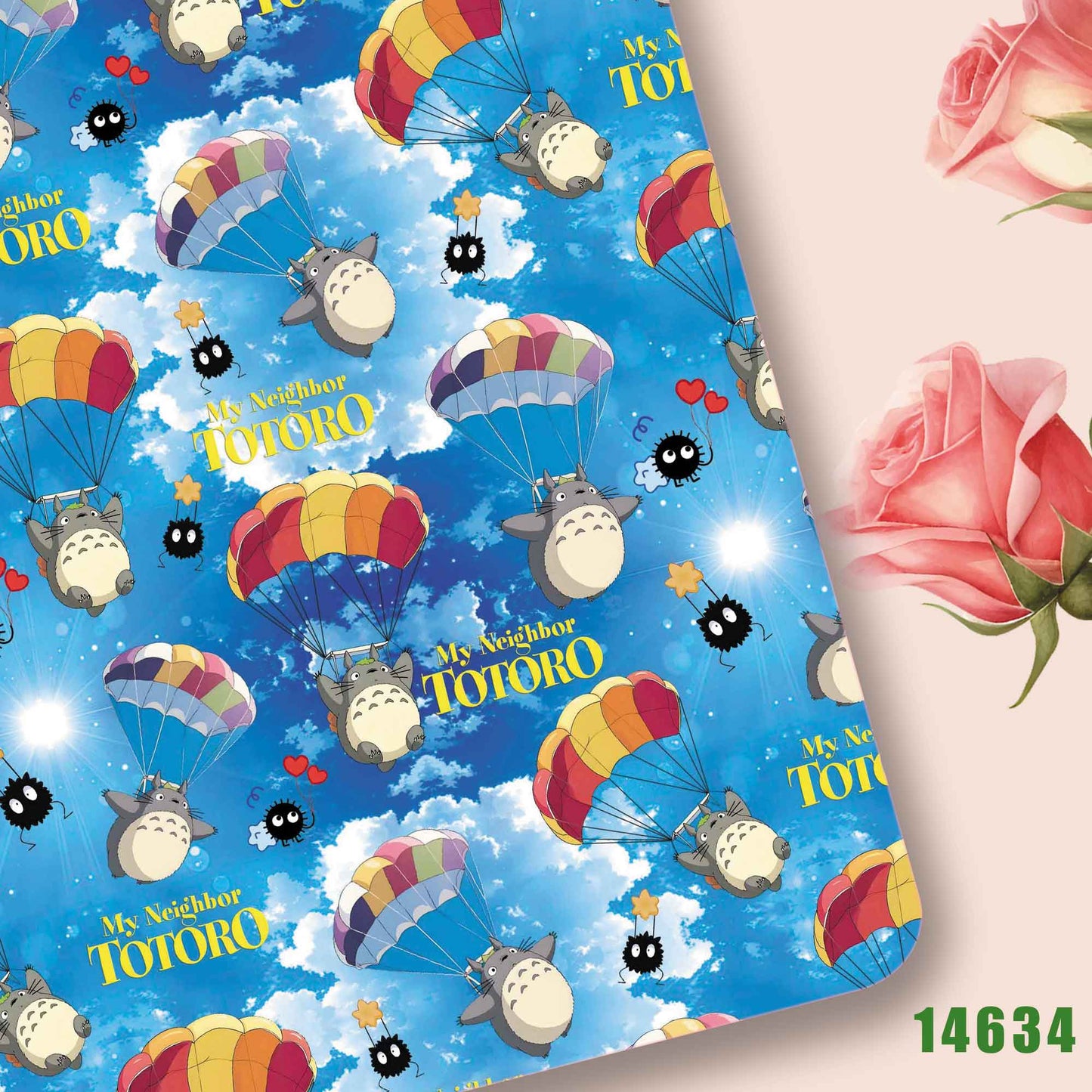 printed fabric 140x50cm14626