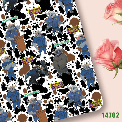 printed fabric 140x50cm14697
