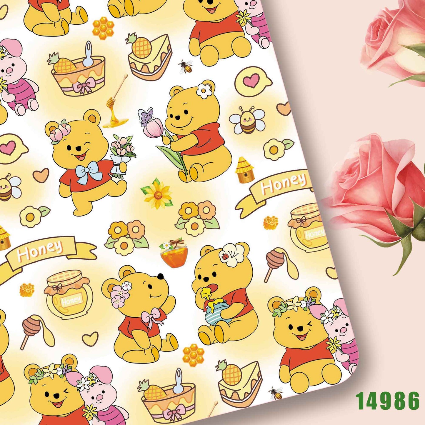 printed fabric 140x50cm14981