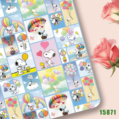 printed fabric 140x50cm15870