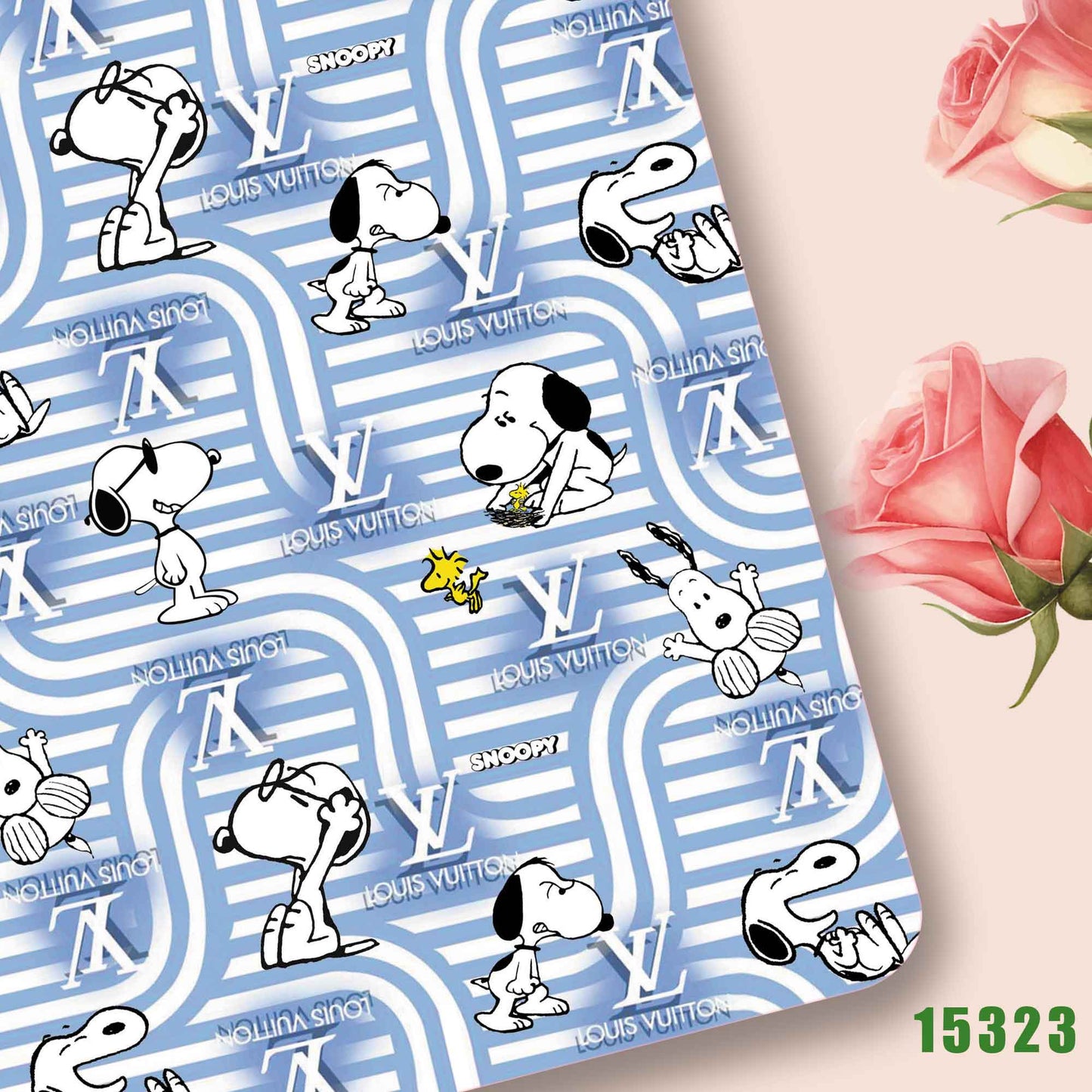 printed fabric 140x50cm15322