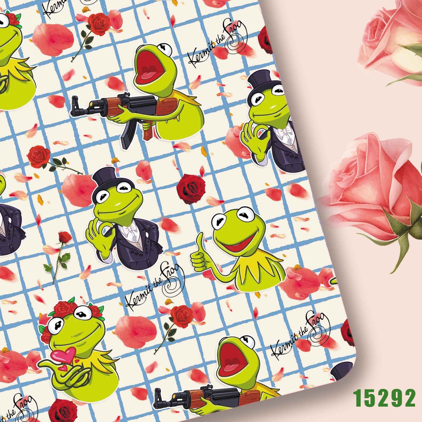 printed fabric 140x50cm15286