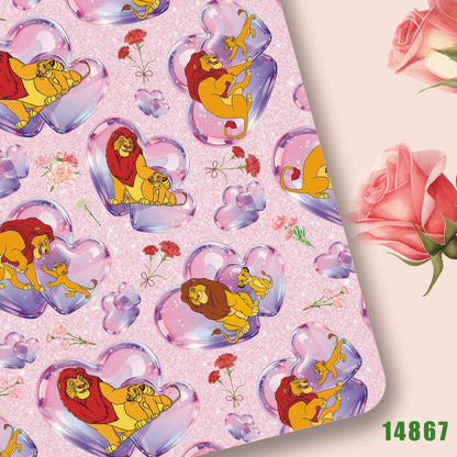 printed fabric 140x50cm14860