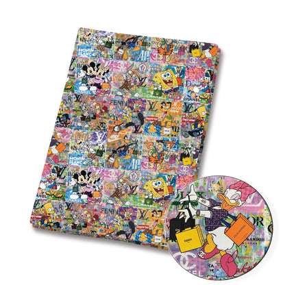 printed fabric 140x50cm