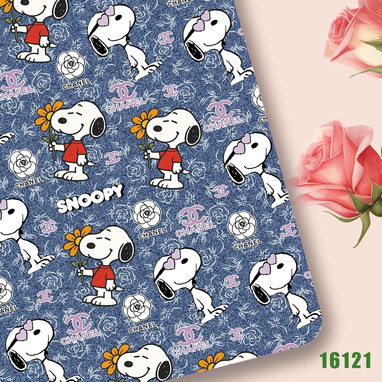 printed fabric 140x50cm16120