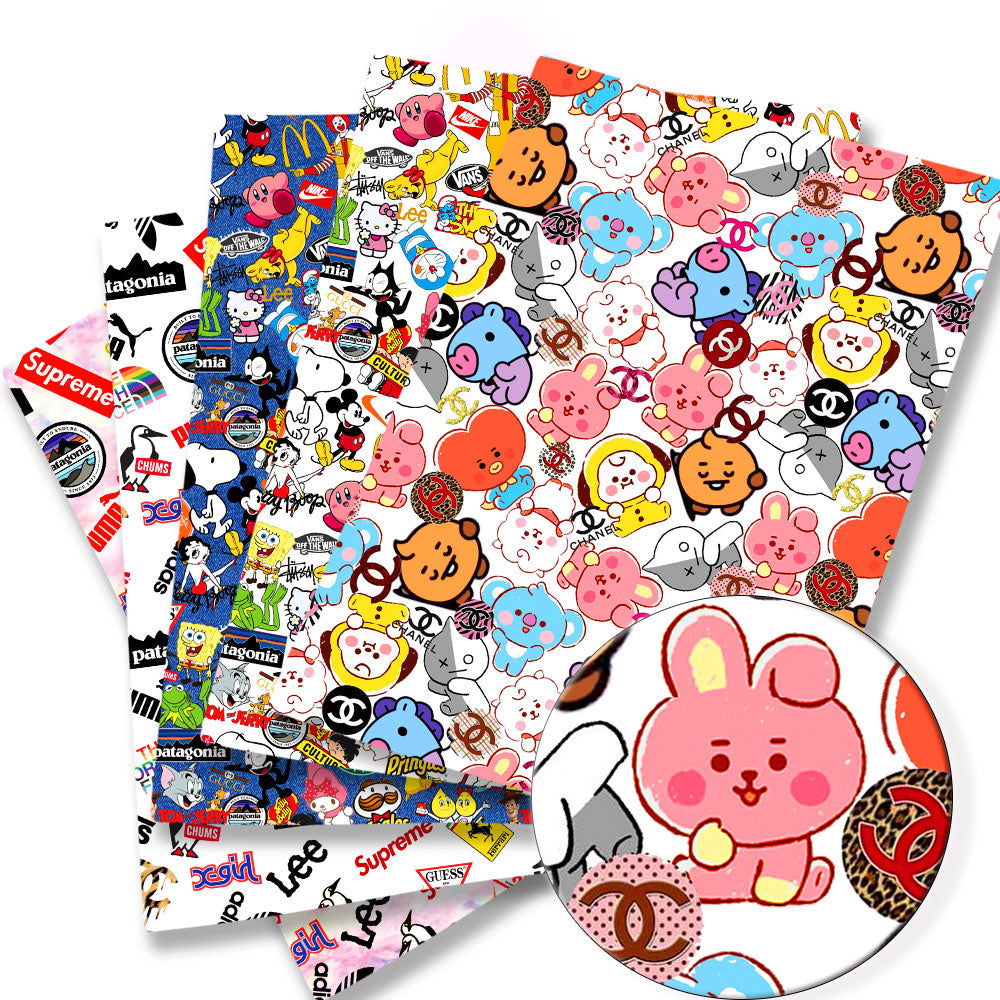 printed fabric 140x50cm