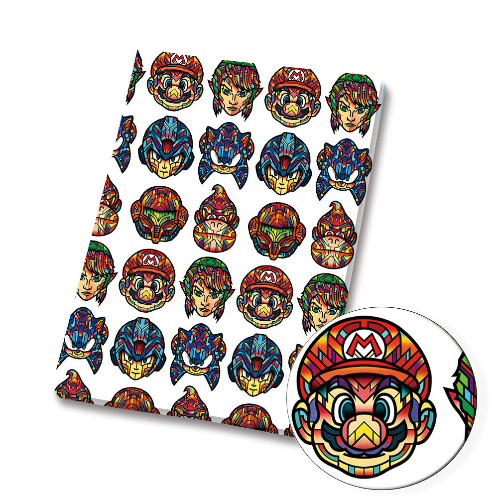 printed fabric 140x50cm