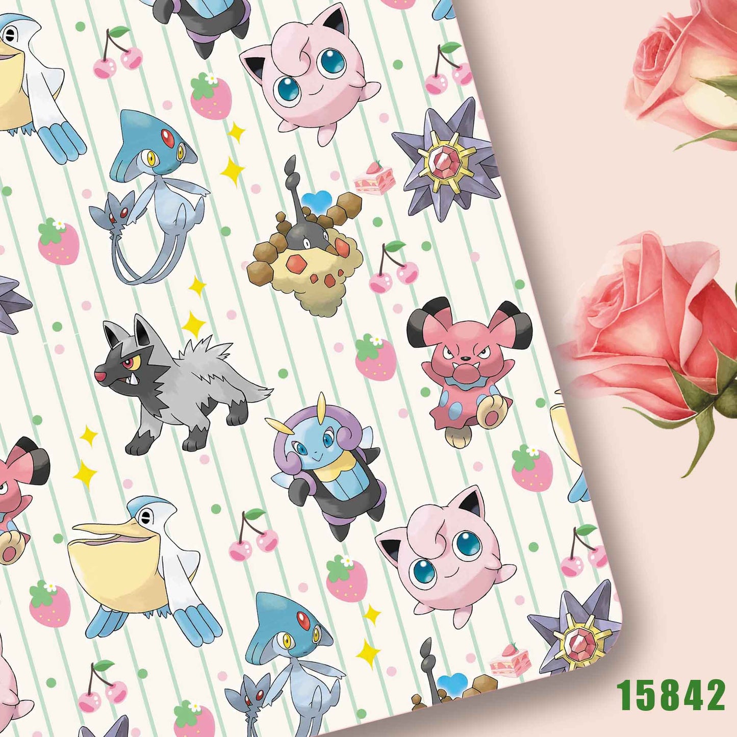 printed fabric 140x50cm15837