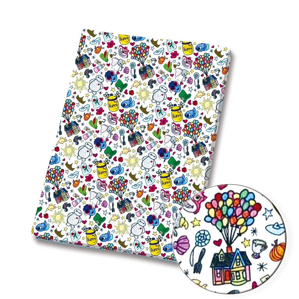 printed fabric 140x50CM