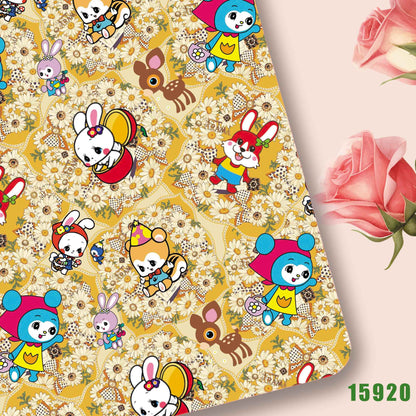 printed fabric 140x50cm15913