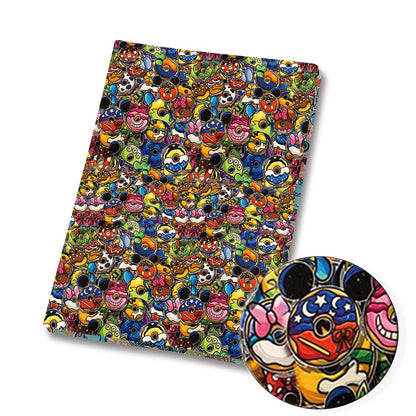 printed fabric 140x50cm