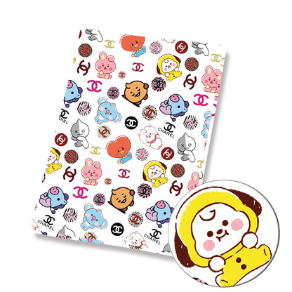 printed fabric 140x50cm