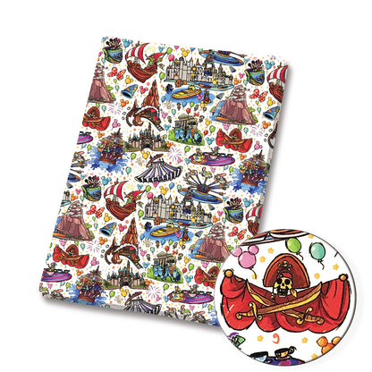 printed fabric 140x50cm