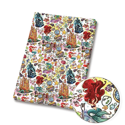 printed fabric 140x50cm