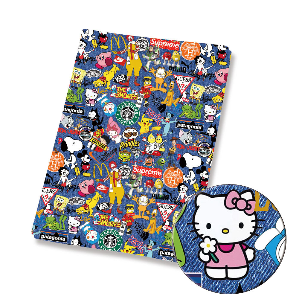 printed fabric 140x50cm