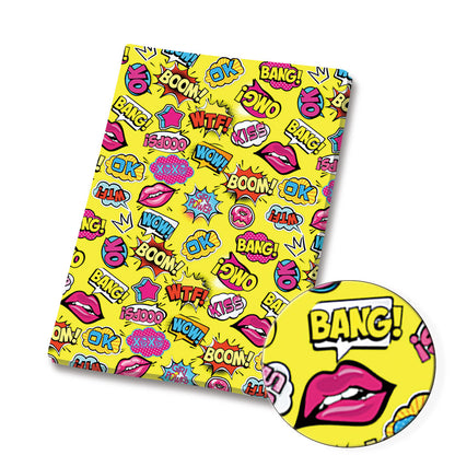 printed fabric 140x50cm