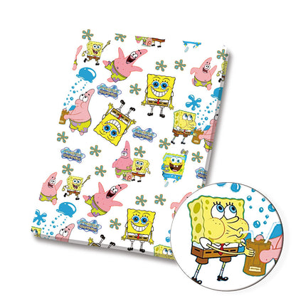 printed fabric 140x50cm