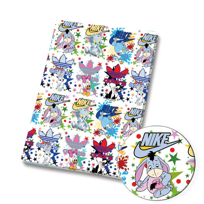 printed fabric 140x50cm