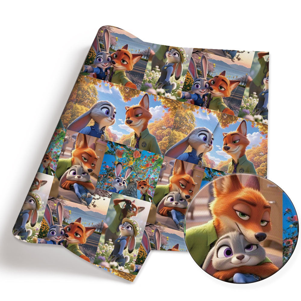 printed fabric 140x50cm48898