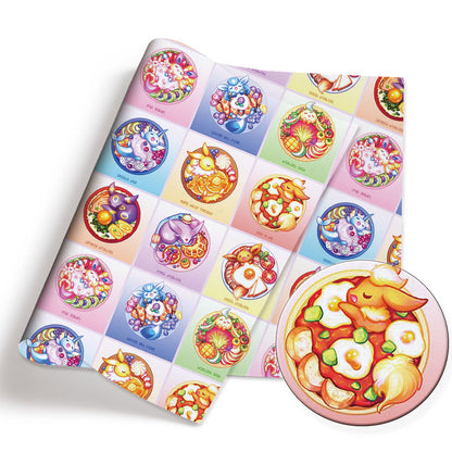 printed fabric 140x50cm