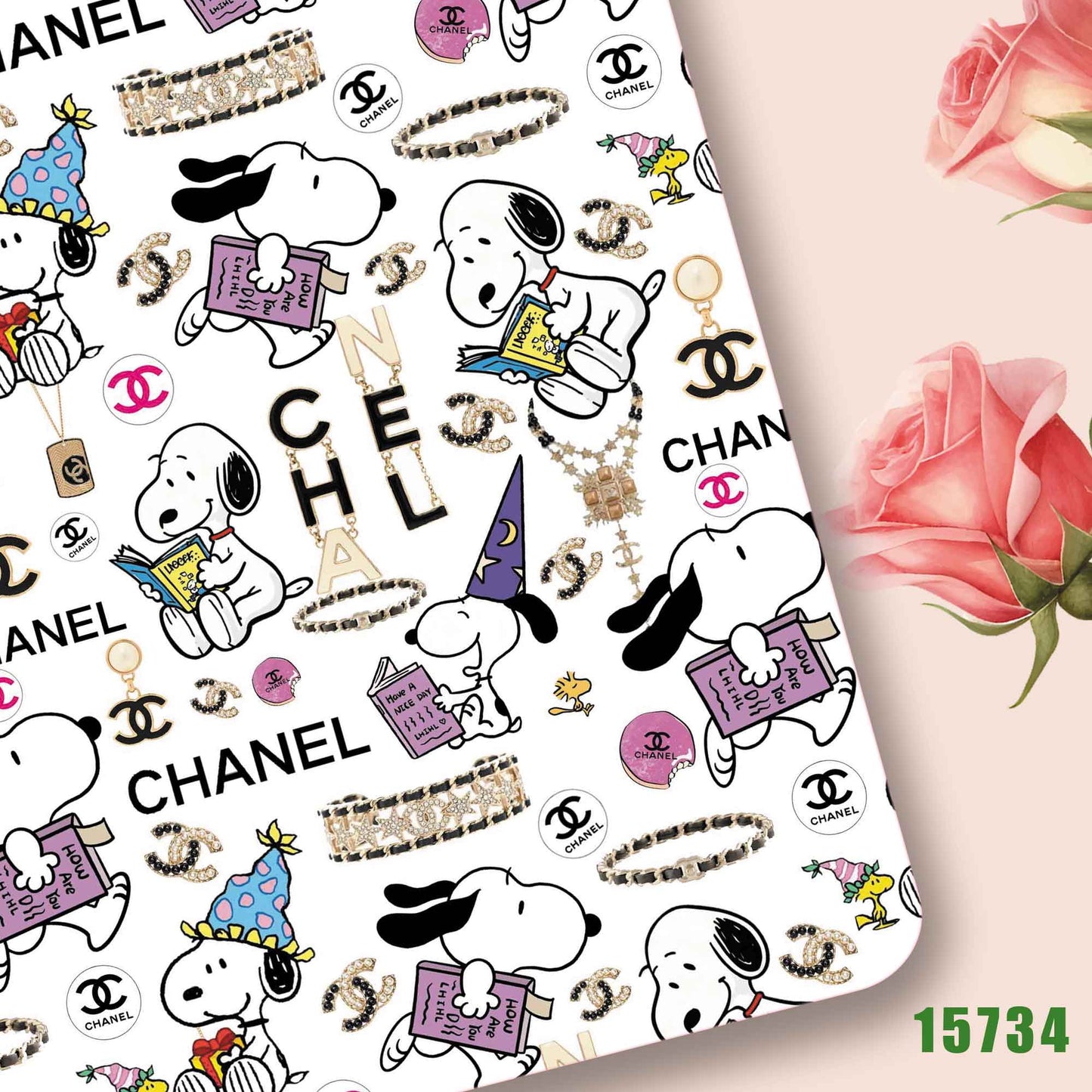 printed fabric 140x50cm15732